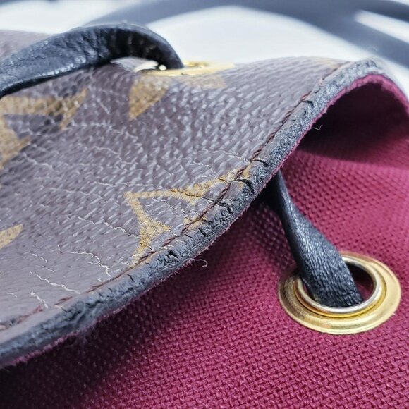 Louis Vuitton Montsouris NM PM Monogram Noir Backpack M45515 main image 8